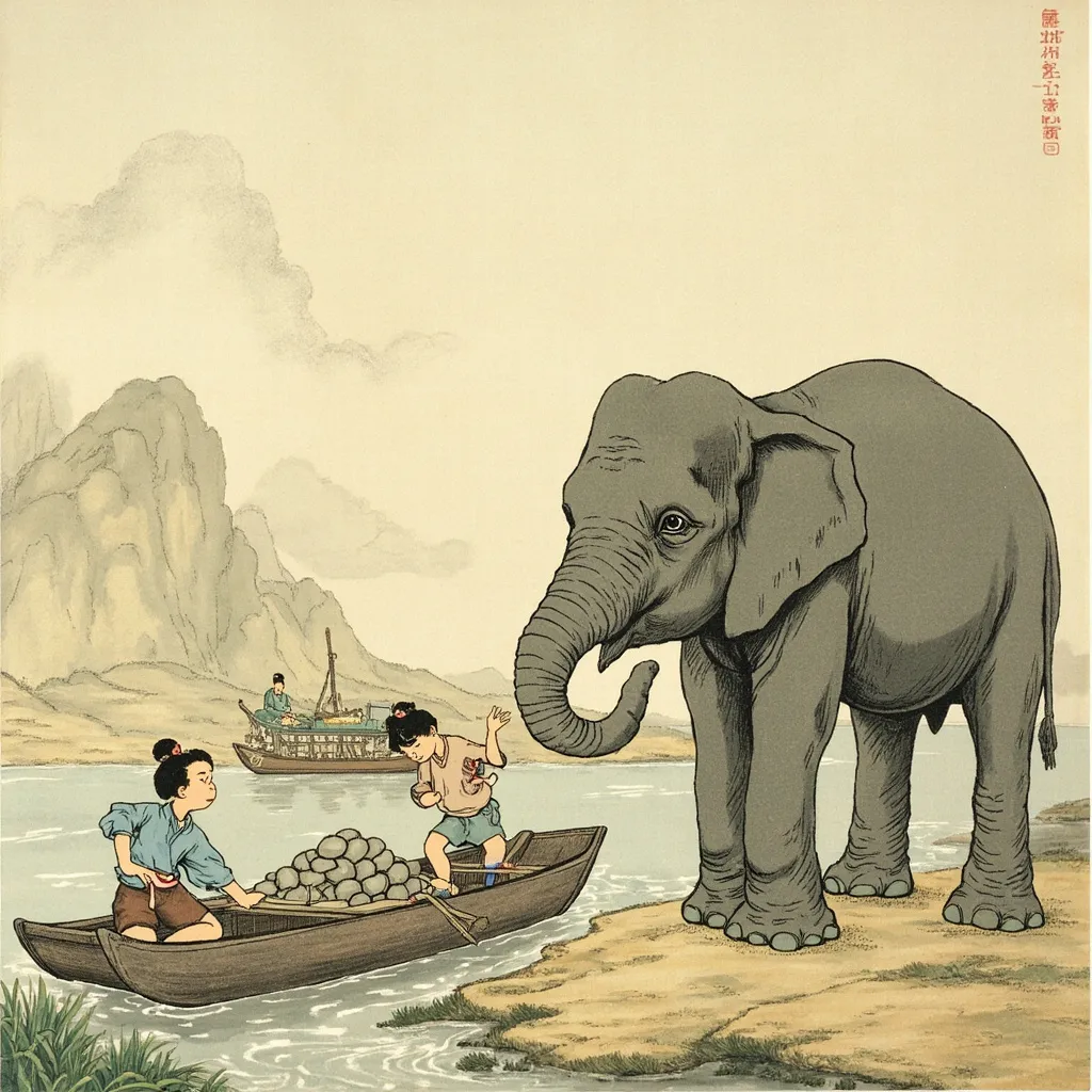 Cao Chong Weighing the Elephant: A Child's Genius That Defied Common Sense