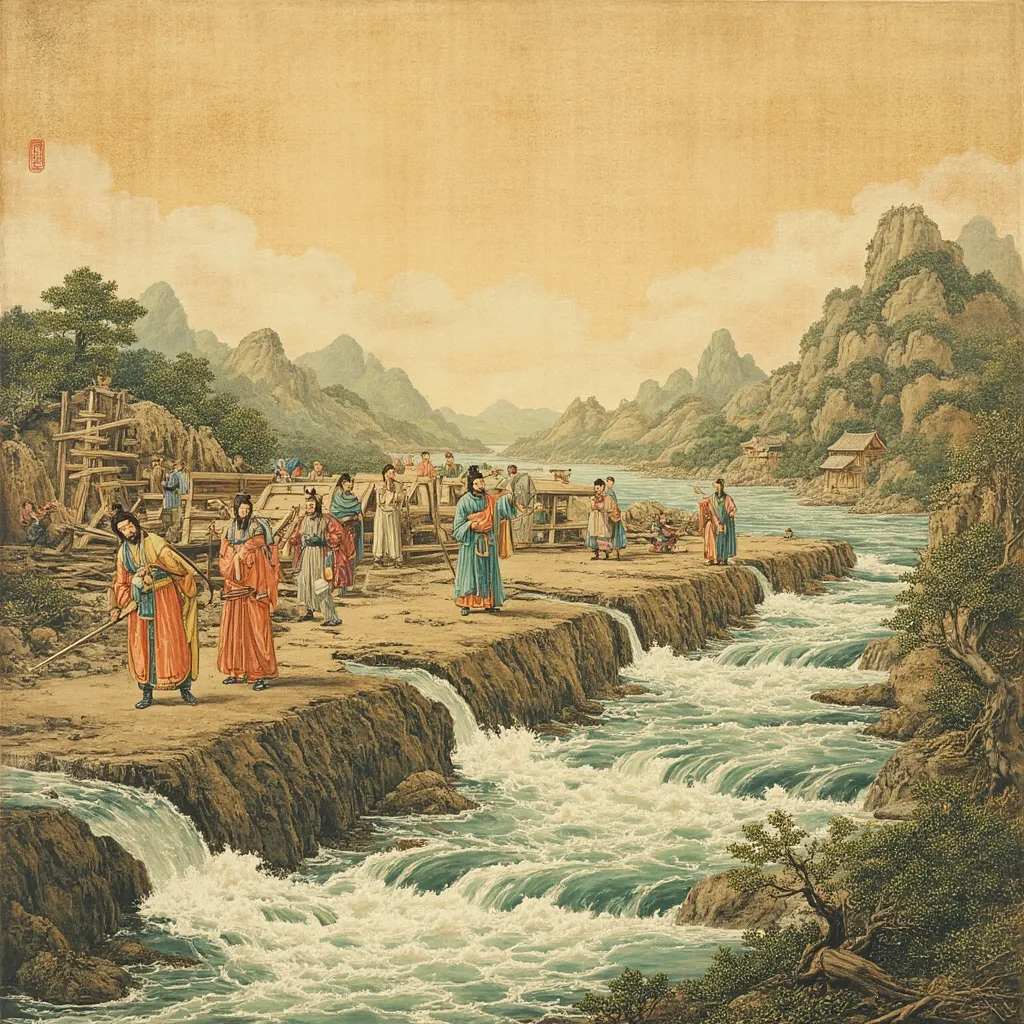 Da Yu Controlling the Waters: The Hero Who Tamed China's Rivers