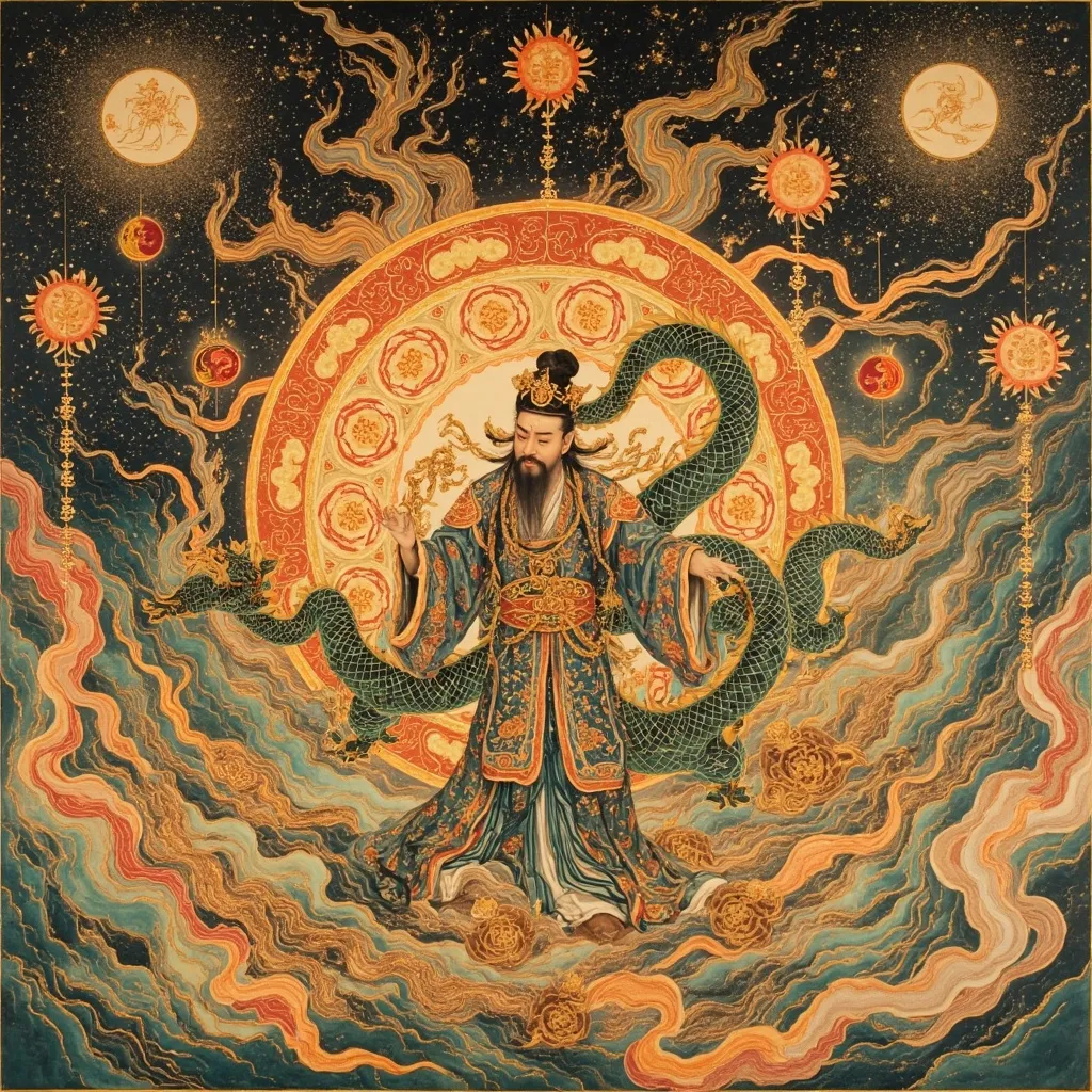 Fuxi and the Eight Trigrams: The Divine Origins of Chinese Philosophy