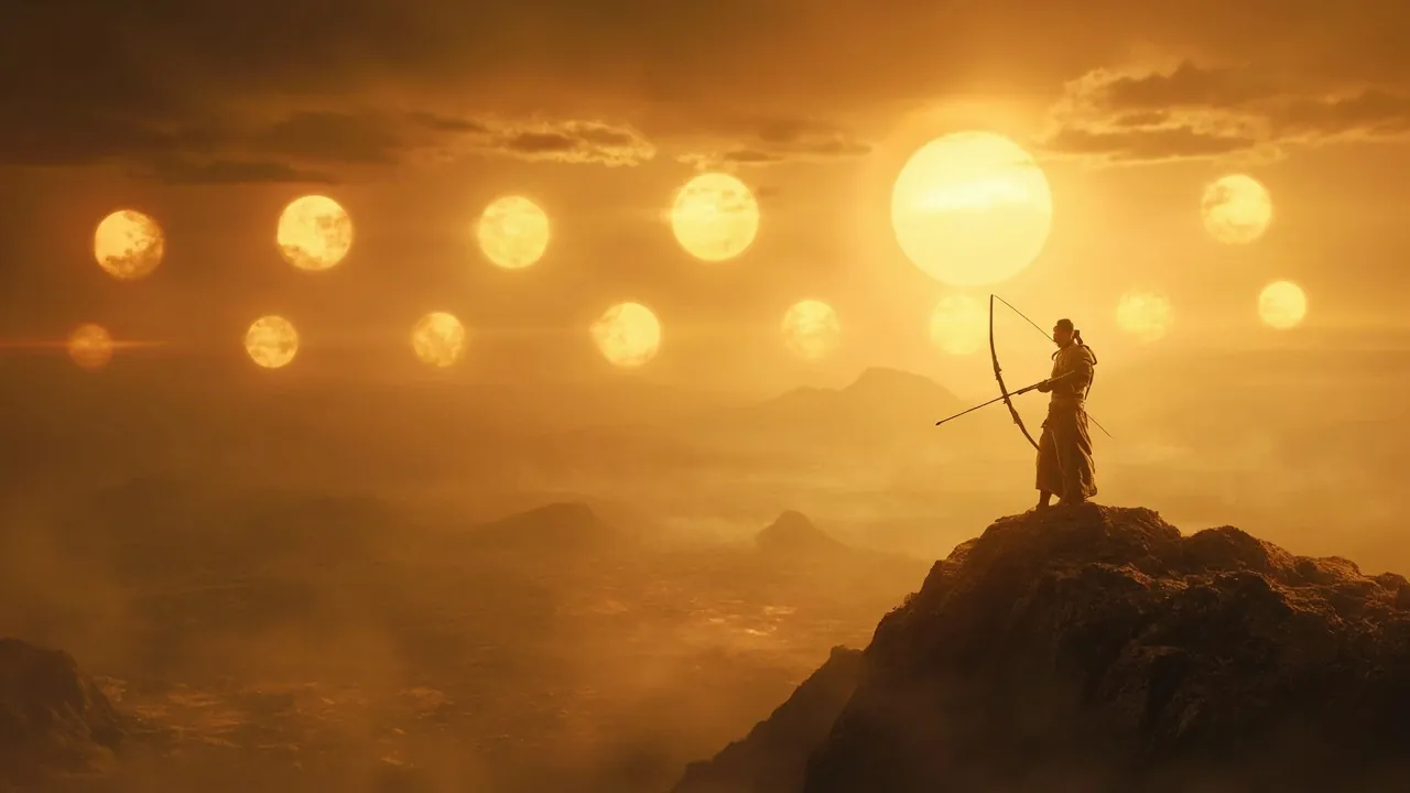 Houyi Shoots the Suns: The Archer Who Saved the World