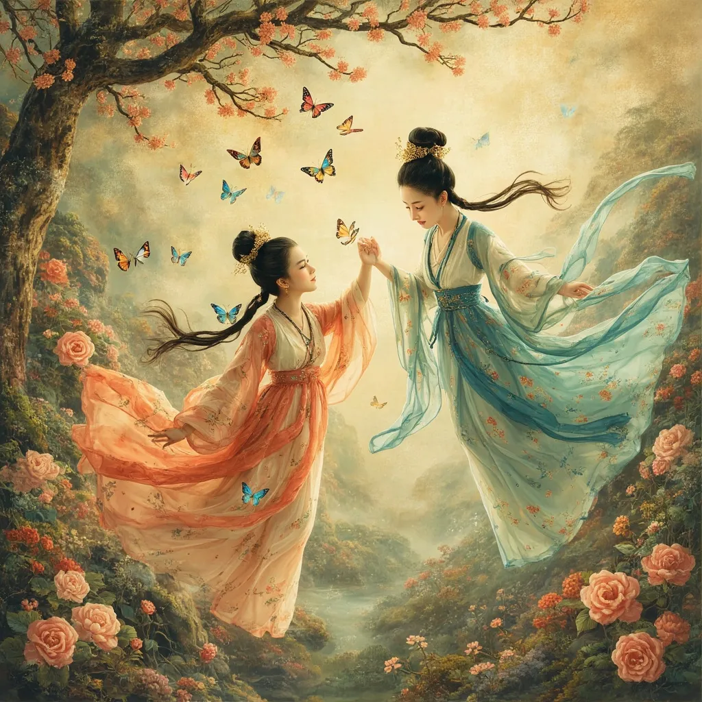 Liang Shanbo and Zhu Yingtai: The Butterfly Lovers of Chinese Legend