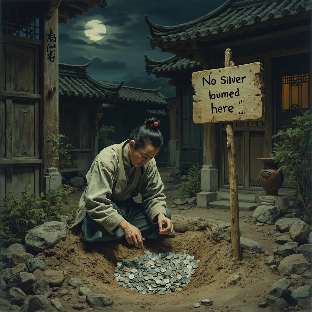 No Silver in the Ground: The Chinese Idiom About Self-Defeating Deception