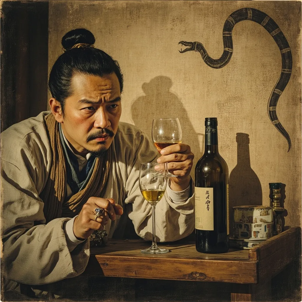 Seeing a Bow in a Cup as a Snake: The Chinese Idiom About Fear and Suspicion