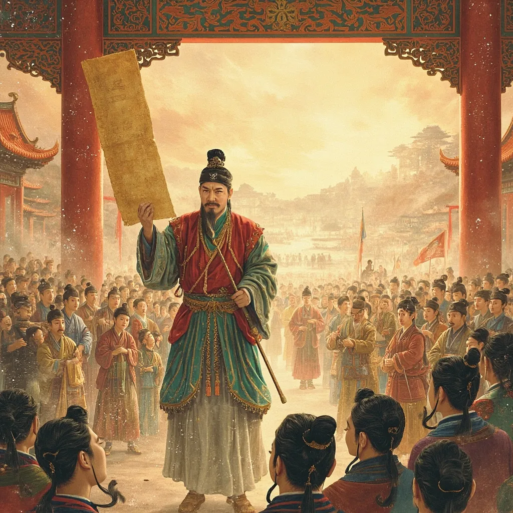 约法三章: How Liu Bang Won Hearts with Just Three Simple Laws